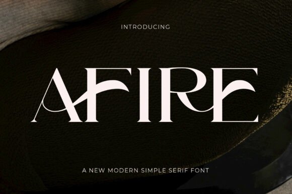 Afire Typeface: Elevate Your Brand Identity