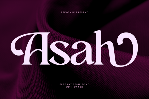 Asah: A Timeless Serif Font for Editorial Design