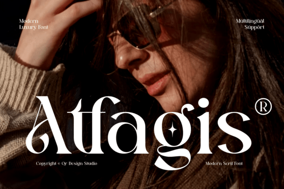 Atfagis: A Modern Serif Font for Bold Branding