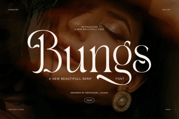 Bungs: The Elegant Serif Font for Branding