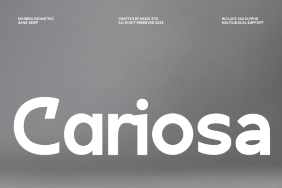Cariosa Font: Bold Branding for Small Business