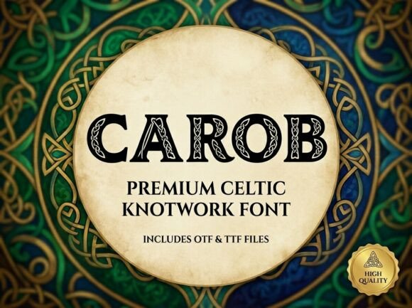 Carob Font: Bold Branding for Small Business
