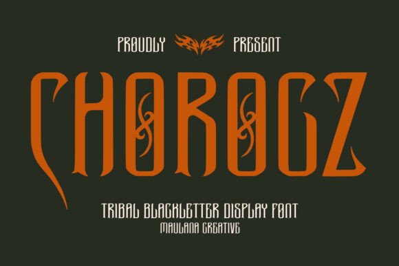 Chorocz Font Review: Bold Blackletter for Modern Brands