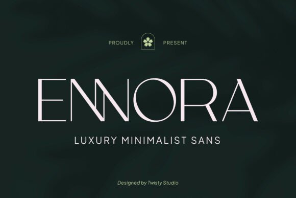 Ennora: The Minimalist Typeface for Clear Campaigns