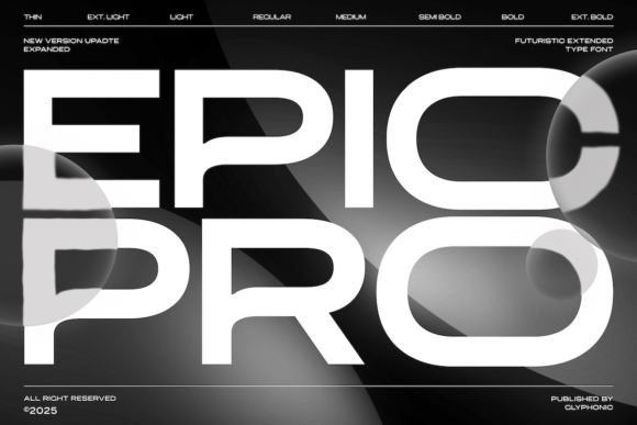 Epic Pro Vol. II: A Modern Sans Serif for Web Design