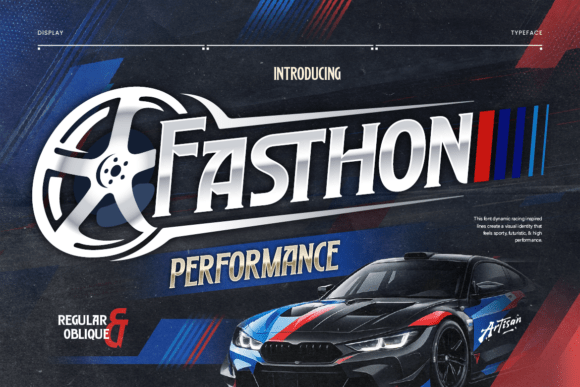 Fasthon: A Bold Serif Font for Brand Impact