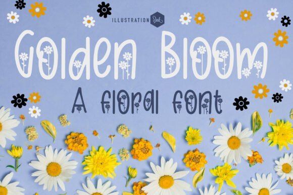 Golden Bloom Family: A Friendly Sans Serif Font