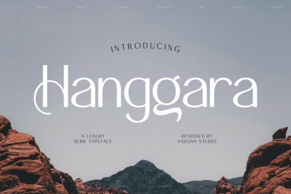 Hanggara Typeface: Elevate Your Brand Identity