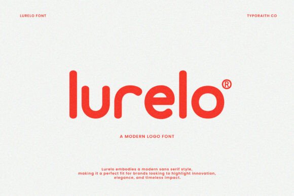 Lurelo Font: Bold Display Typography for Web Design