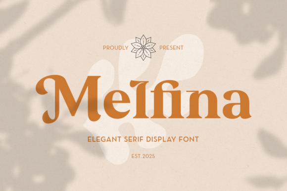 Melfina: A Serif Font for Modern Editorial Design