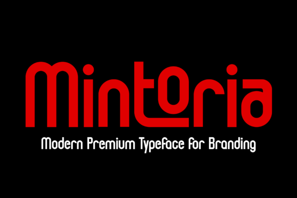 Mintoria: A Modern Sans Serif Typeface for Digital Clarity
