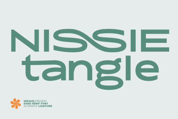 Nissie Tangle: A Bold Typeface for Modern Editorial Design