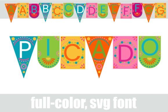 Picado Typeface: Bringing Festive Energy to Brand Design