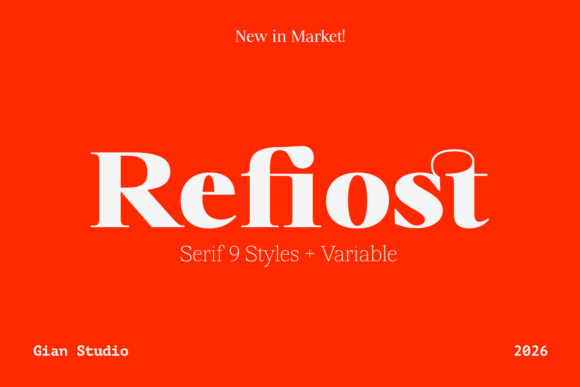 Refiost: A Modern Serif Font for Campaigns
