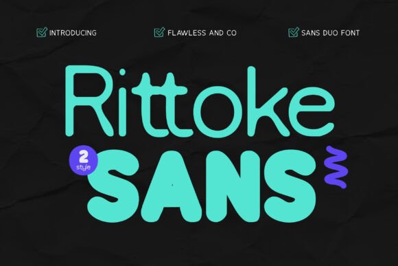 Rittoke: A Versatile Sans Serif Font for Modern Web Design