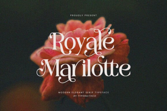 Royale Marilotte: A Modern Serif Typeface for Editorial Design