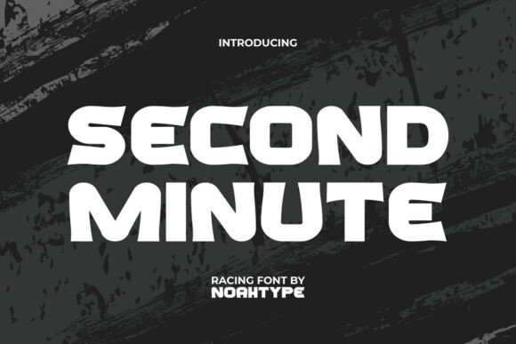 Second Minute Font: A Bold Display Typeface Review
