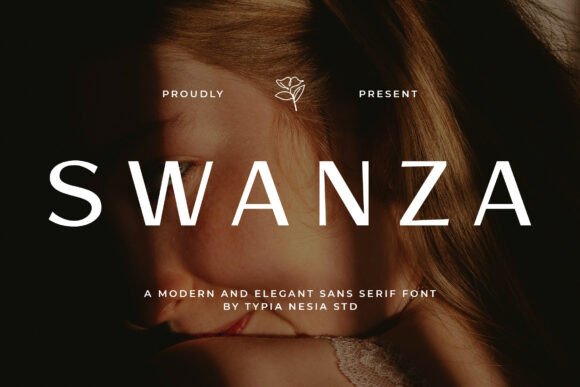 Swanza: A Luxury Sans Serif Typeface for Modern Brands