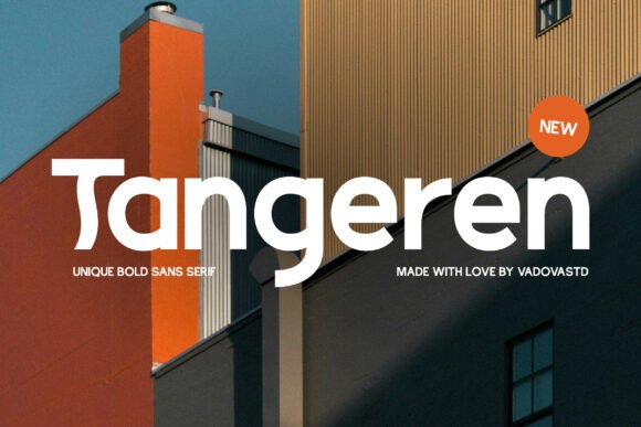 Tangeren: A Bold Sans Serif Font for Editorial Impact