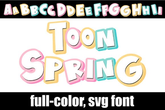 Toon Spring: A Playful Display Font for Editorial Joy
