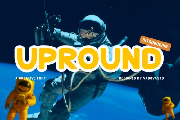 Upround Font: Bold Style for Makers