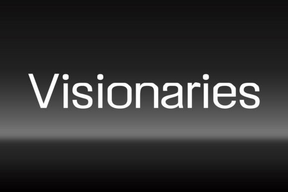 Visionaries Typeface for Bold Branding