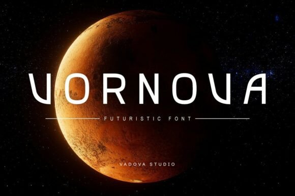 Vornova Font Review: A Futuristic Typeface for Web Design